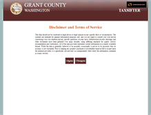 Tablet Screenshot of grantwa.taxsifter.com